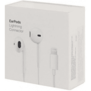 Apple Earpods with Lightning Connector Pristine - White