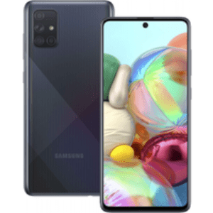 Samsung Galaxy A71 Dual Sim - Pristine - Prism Crush Black - Ee Network - 128gb