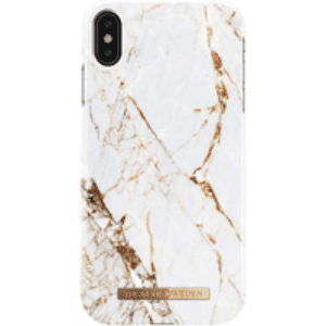 iDeal Of Sweden Carra Gold Marble Effect Fashion Case Brand New - White - Iphone Xs Max