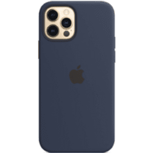 Apple Official Silicone Case with MagSafe Pristine - Deep Navy - Iphone 12 / 12 Pro