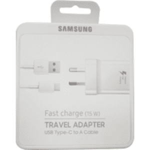 Samsung Fast Charge Travel Adaptor Pristine - 15w - White