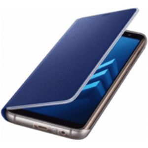 Samsung Official Neon Flip Cover Brand New - Blue - Galaxy A8 2018