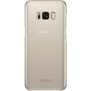 Samsung Official Clear Cover Case Brand New - Gold Clear - Galaxy S8