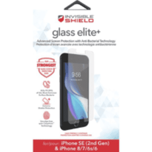 ZAGG Invisible Shield Glass Elite Plus Screen Protector Brand New - Clear - Iphone 6/6s/7/8/se 2020/se 2022