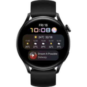 Huawei Watch 3 Brand New - Black/ Black Fluoroelastomer